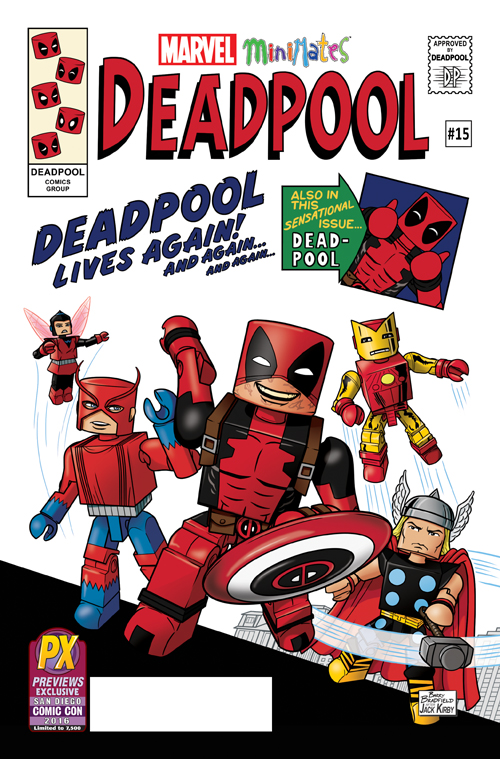 MAR169181 STL015181 DEADPOOL #15 MINIMATES VAR