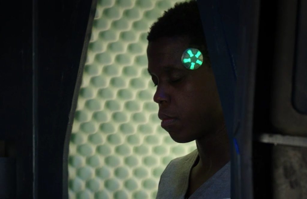 DARK MATTER -- "We Should Have Seen This Coming" Episode 206 -- Pictured: Mpho Koaho as Milo