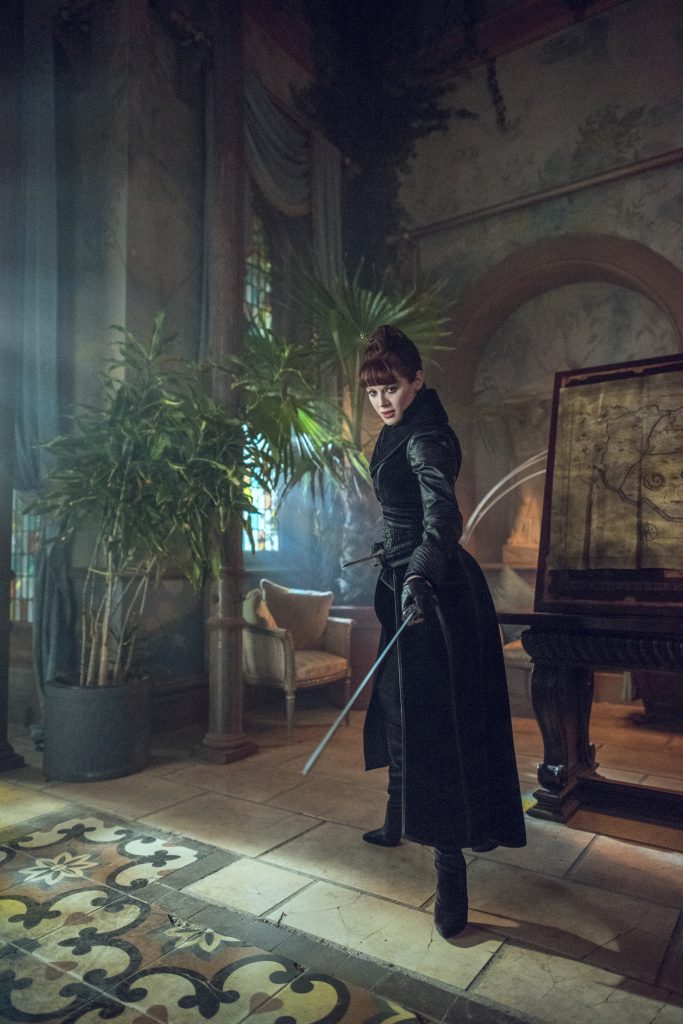 Emily Beecham as The Widow - Into the Badlands _ Season 2, Episode 9 - Photo Credit: Antony Platt/AMC