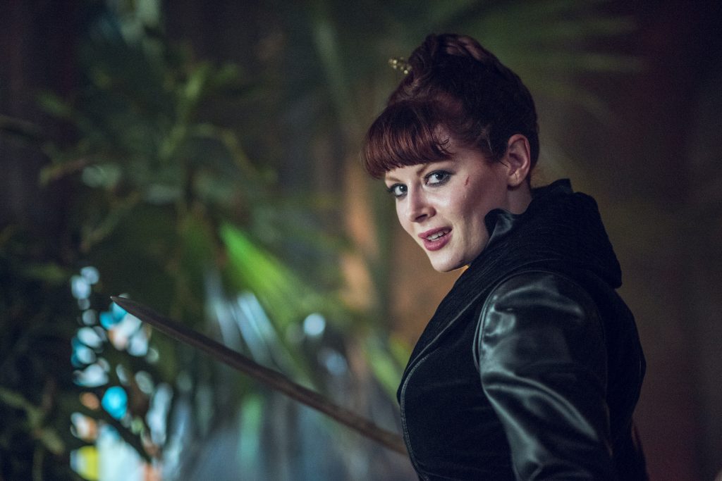 Emily Beecham as The Widow - Into the Badlands _ Season 2, Episode 9 - Photo Credit: Antony Platt/AMC