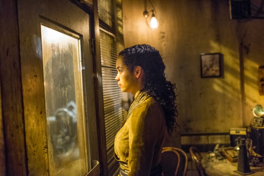 Madeleine Mantock as Veil - Into the Badlands _ Season 2, Episode 10 - Photo Credit: Antony Platt/AMC