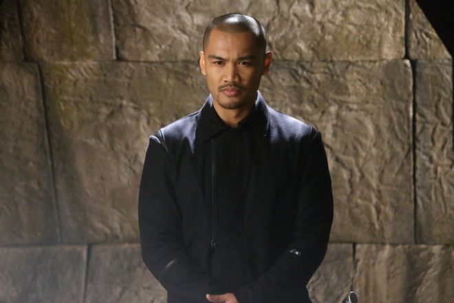 DARK MATTER -- "Being Better Is So Much Harder" Episode 301 -- Pictured: Alex Mallari Jr. as Four -- (Photo by: Stephen Scott/Dark Matter Series 3/Syfy)