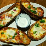 BBQ Chicken Potato Skins