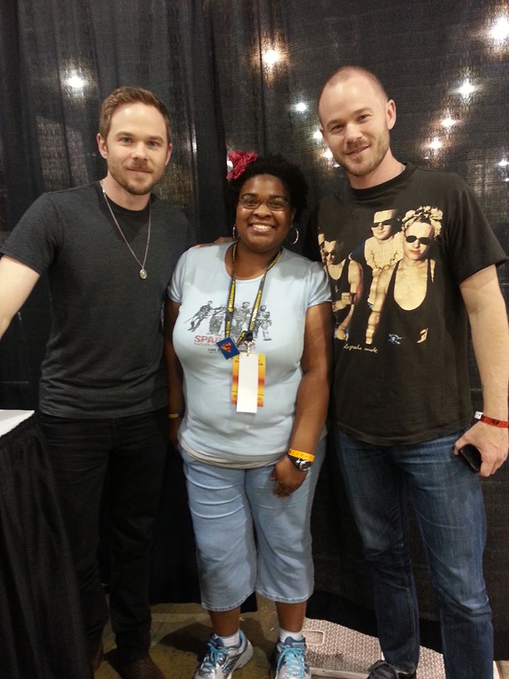 Shawn and Aaron Ashmore with Natty Willy