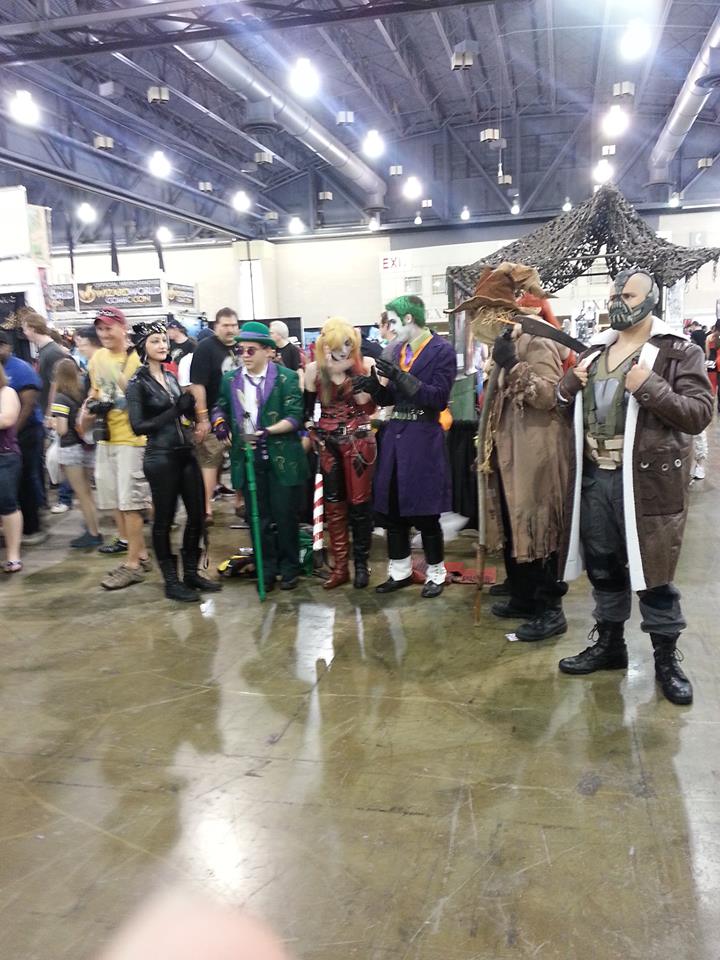 multiple cosplayers