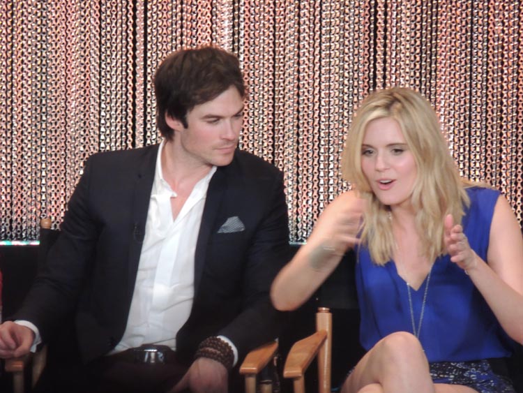 Ian Somerhalder & Maggie Grace playing Boone Carlyle and Shannon Rutherford 