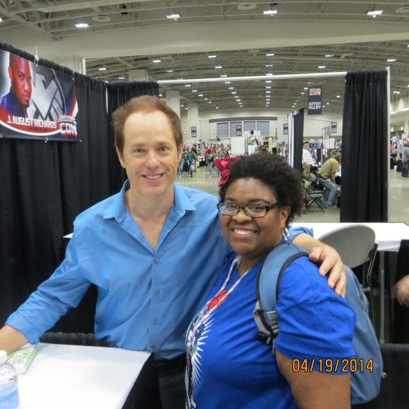Rapheal Sbarge from Once Upon A Time at Awesome Con DC 2014