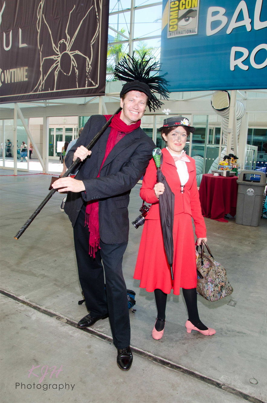 Bert and Mary Poppins