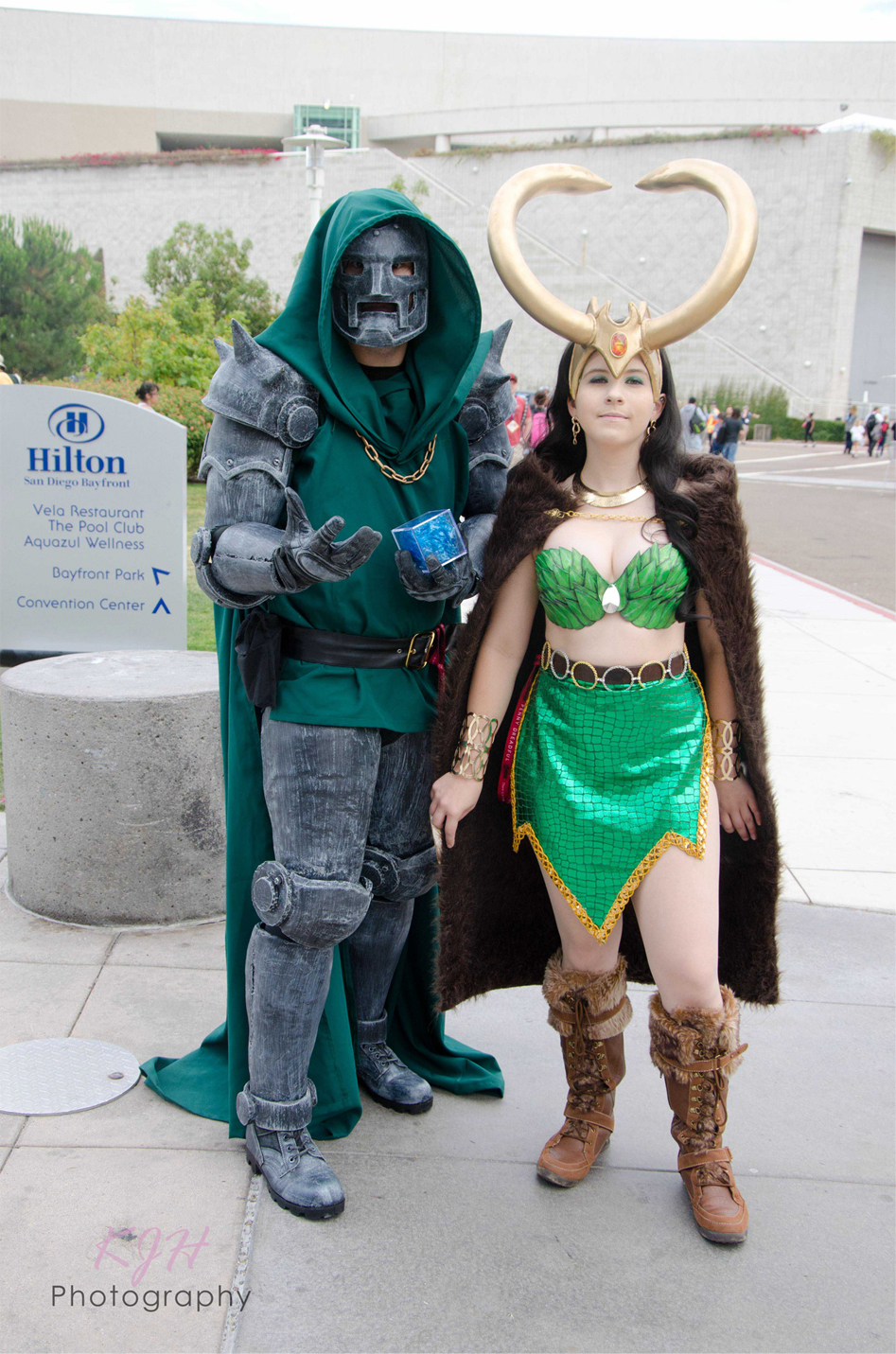 Dr. Doom and Lady Loki