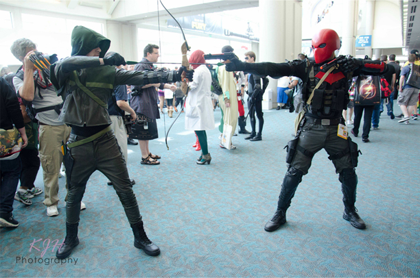 Green Arrow and Red Hood