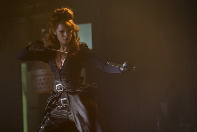 Emily Beecham as The Widow - Into the Badlands _ Season 1, Epsiode 2 - Photo Credit: James Dimmock/AMC