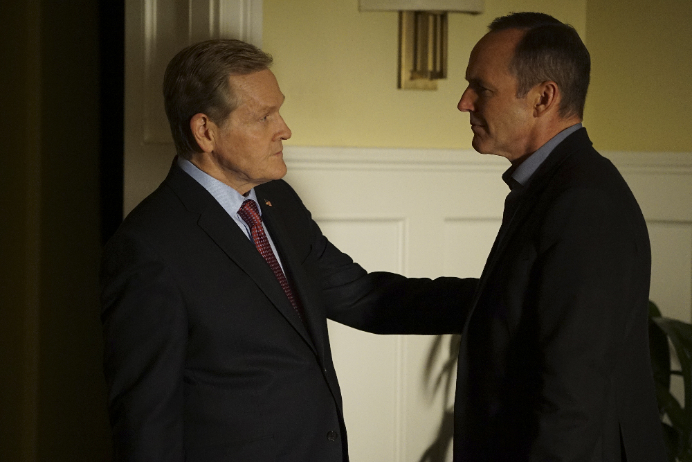 MARVEL'S AGENTS OF S.H.I.E.L.D. - "Bouncing Back" -TUESDAY, MARCH 8 (9:00-10:00 p.m. EST) on the ABC Television Network. (ABC/Eric McCandless)
WILLIAM SADLER, CLARK GREGG