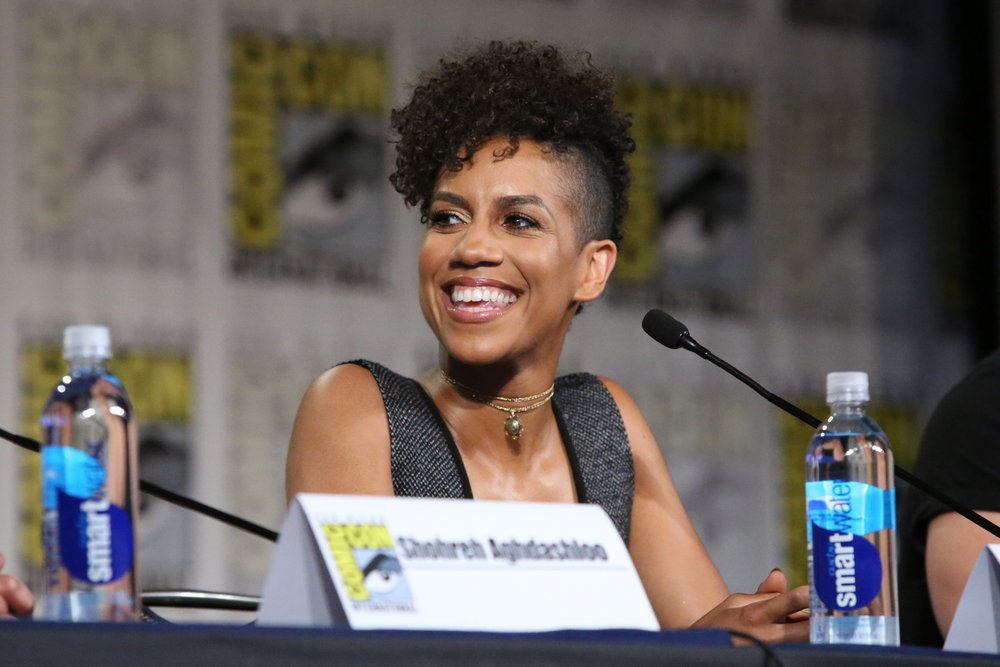 COMIC-CON INTERNATIONAL: SAN DIEGO -- "The Expanse Panel" -- Pictured: Dominique Tipper -- (Photo by: Evans Vestal Ward/Syfy)
