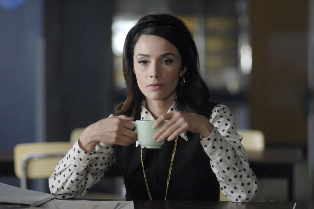 TIMELESS -- "Space Race" Episode 107 -- Pictured: Abigail Spencer as Lucy Preston -- (Photo by: Sergei Bachlakov/NBC)