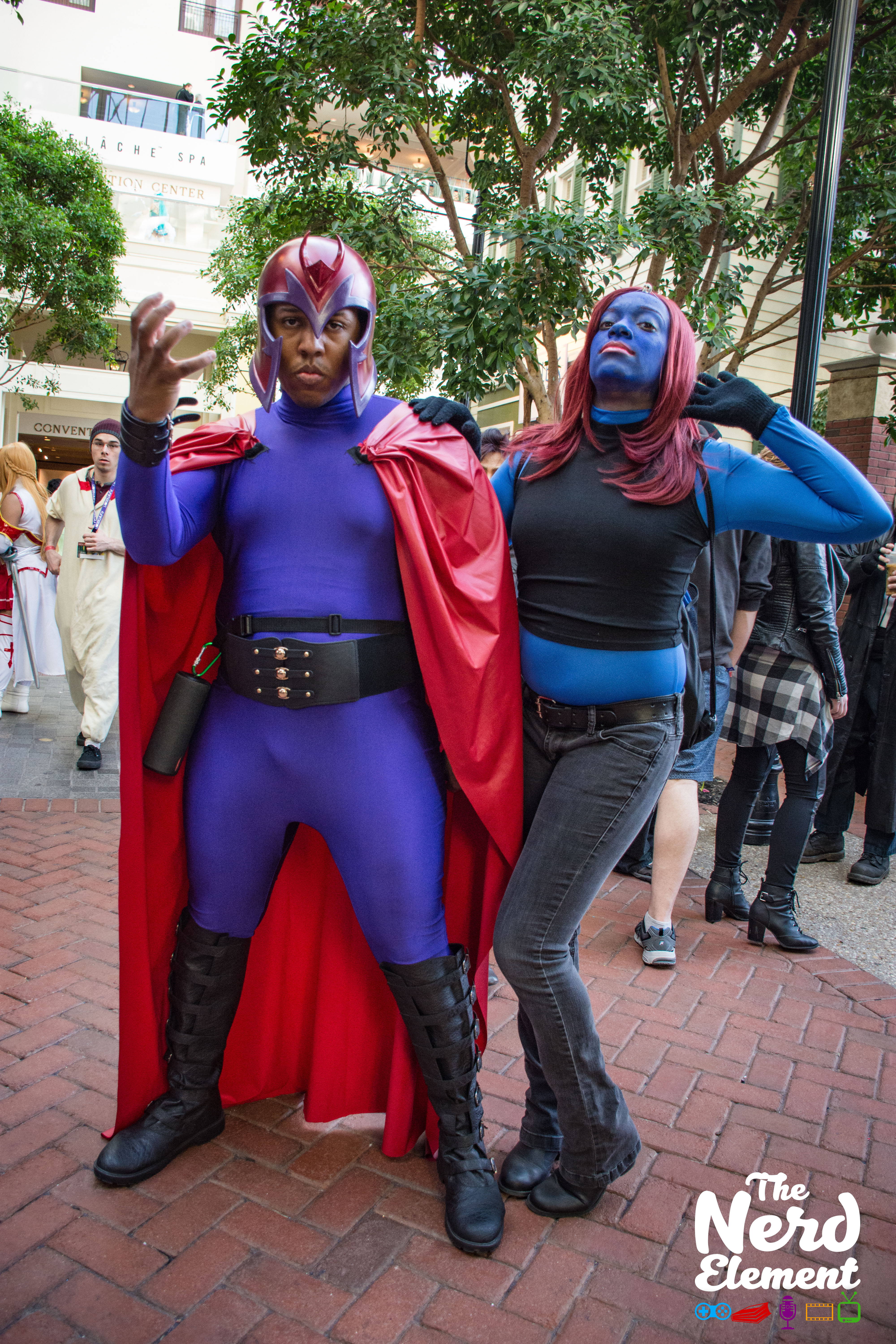 Magneto and Mystique
Cosplayers: @dgcollins28 and @mikettedw