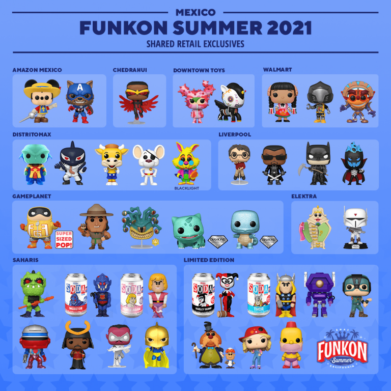 funko 2021 shared exclusives